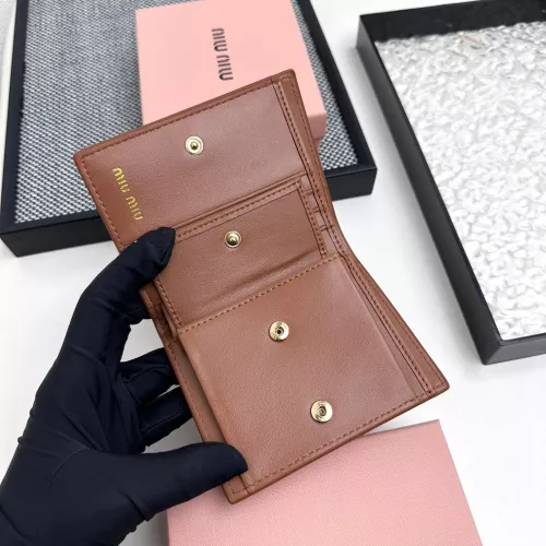 Cheap MIU MIU Wallets #1297834 Replica Wholesale [$40.00 USD] [ITEM#1297834] on Replica MIU MIU Fashion Wallets