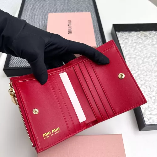 Cheap MIU MIU Wallets #1297841 Replica Wholesale [$40.00 USD] [ITEM#1297841] on Replica MIU MIU Fashion Wallets