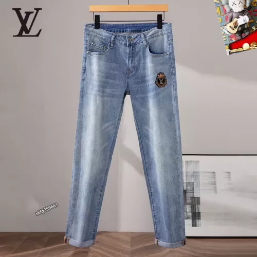 Cheap Louis Vuitton LV Jeans For Men #1297843 Replica Wholesale [$48.00 USD] [ITEM#1297843] on Replica Louis Vuitton LV Jeans