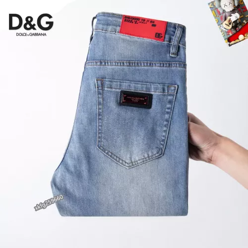 Cheap Dolce &amp; Gabbana D&amp;G Jeans For Men #1297846 Replica Wholesale [$48.00 USD] [ITEM#1297846] on Replica Dolce &amp; Gabbana D&amp;G Jeans