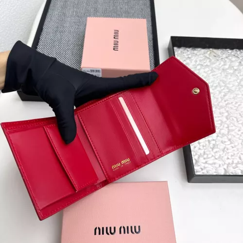 Cheap MIU MIU Wallets #1297852 Replica Wholesale [$42.00 USD] [ITEM#1297852] on Replica MIU MIU Fashion Wallets