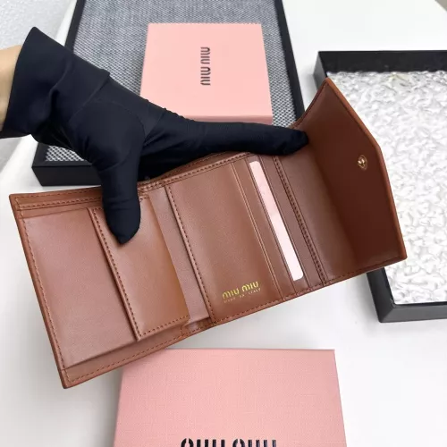 Cheap MIU MIU Wallets #1297853 Replica Wholesale [$42.00 USD] [ITEM#1297853] on Replica MIU MIU Fashion Wallets