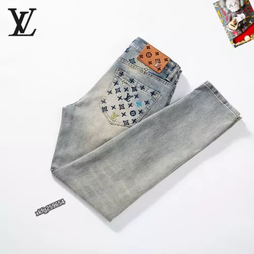 Cheap Louis Vuitton LV Jeans For Men #1297854 Replica Wholesale [$48.00 USD] [ITEM#1297854] on Replica Louis Vuitton LV Jeans