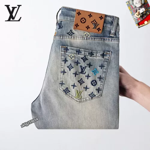 Cheap Louis Vuitton LV Jeans For Men #1297854 Replica Wholesale [$48.00 USD] [ITEM#1297854] on Replica Louis Vuitton LV Jeans