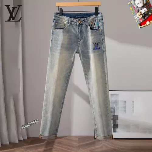 Cheap Louis Vuitton LV Jeans For Men #1297854 Replica Wholesale [$48.00 USD] [ITEM#1297854] on Replica Louis Vuitton LV Jeans