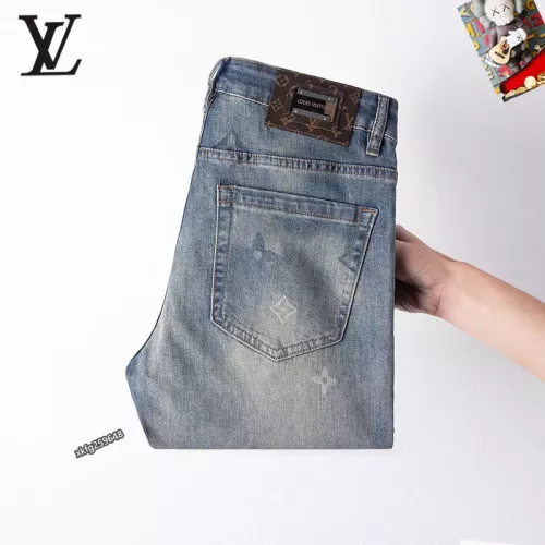 Cheap Louis Vuitton LV Jeans For Men #1297860 Replica Wholesale [$48.00 USD] [ITEM#1297860] on Replica Louis Vuitton LV Jeans