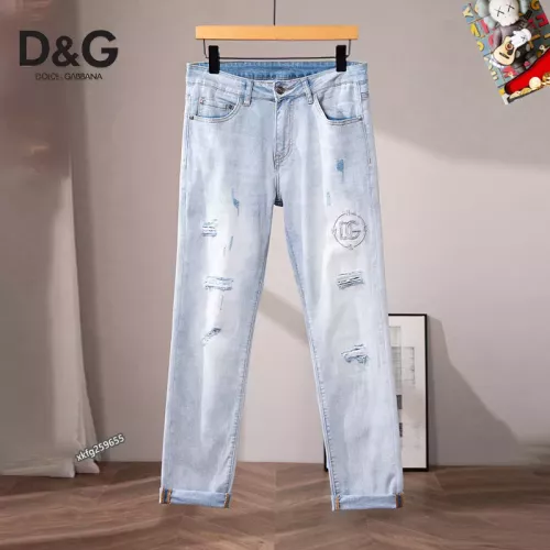 Cheap Dolce &amp; Gabbana D&amp;G Jeans For Men #1297871 Replica Wholesale [$48.00 USD] [ITEM#1297871] on Replica Dolce &amp; Gabbana D&amp;G Jeans