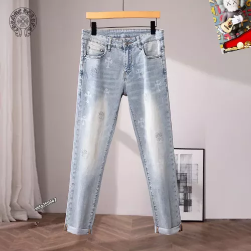 Cheap Chrome Hearts Jeans For Men #1297876 Replica Wholesale [$48.00 USD] [ITEM#1297876] on Replica Chrome Hearts Jeans