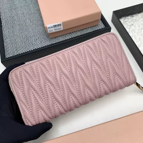 Cheap MIU MIU Wallets #1297878 Replica Wholesale [$42.00 USD] [ITEM#1297878] on Replica MIU MIU Fashion Wallets