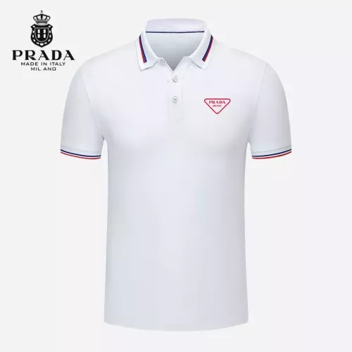 Prada T-Shirts Short Sleeved For Men #1297882