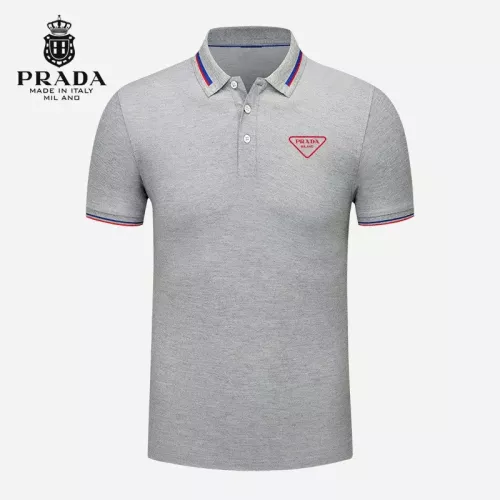 Prada T-Shirts Short Sleeved For Men #1297883