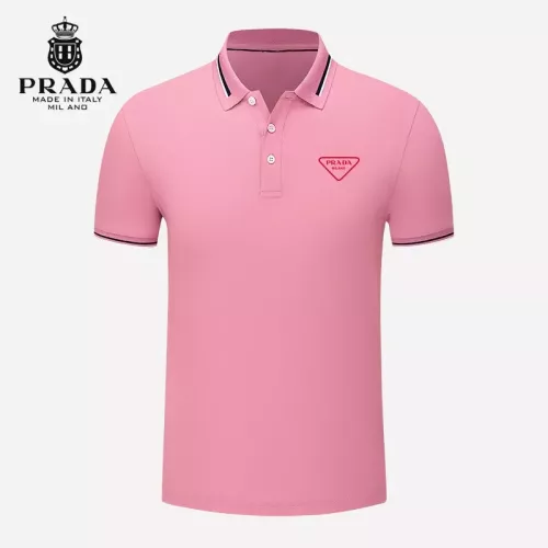 Prada T-Shirts Short Sleeved For Men #1297884