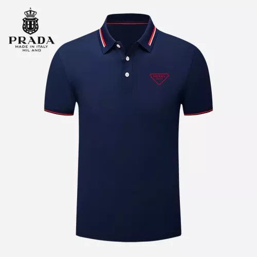 Prada T-Shirts Short Sleeved For Men #1297885