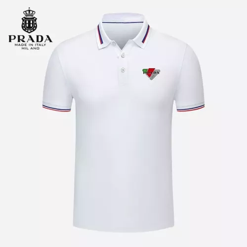 Prada T-Shirts Short Sleeved For Men #1297922