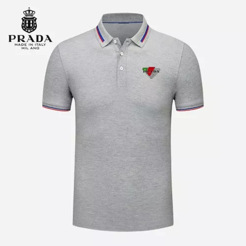 Prada T-Shirts Short Sleeved For Men #1297923