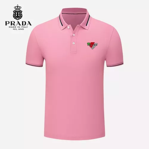 Prada T-Shirts Short Sleeved For Men #1297924