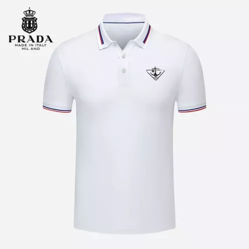 Prada T-Shirts Short Sleeved For Men #1297931