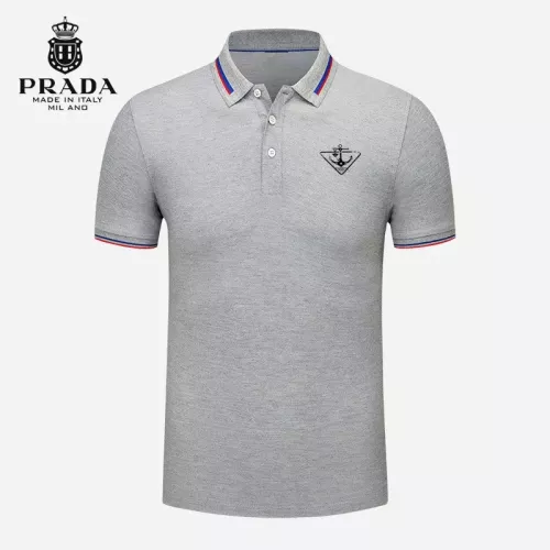 Prada T-Shirts Short Sleeved For Men #1297932