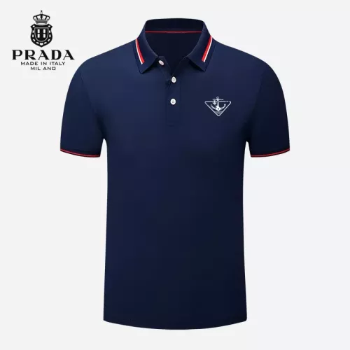 Prada T-Shirts Short Sleeved For Men #1297933