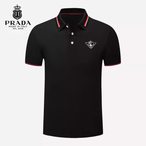 Prada T-Shirts Short Sleeved For Men #1297934