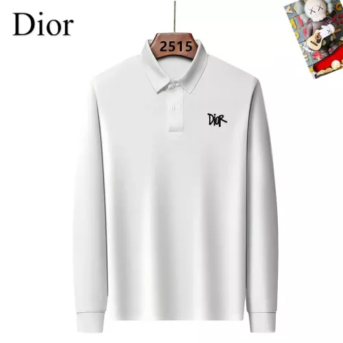 Christian Dior T-Shirts Long Sleeved For Men #1298002