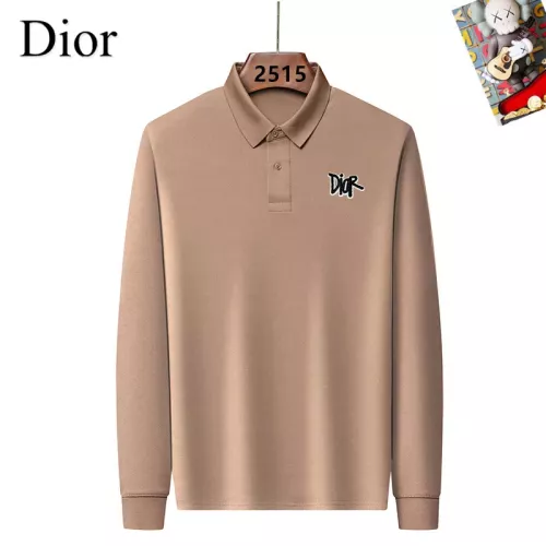 Christian Dior T-Shirts Long Sleeved For Men #1298003