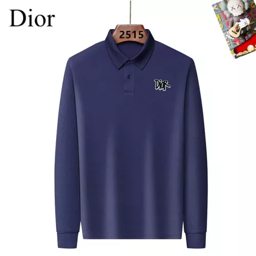 Christian Dior T-Shirts Long Sleeved For Men #1298004