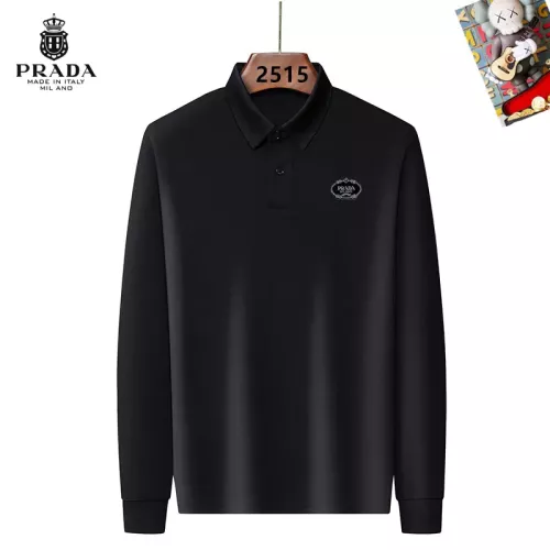 Prada T-Shirts Long Sleeved For Men #1298019