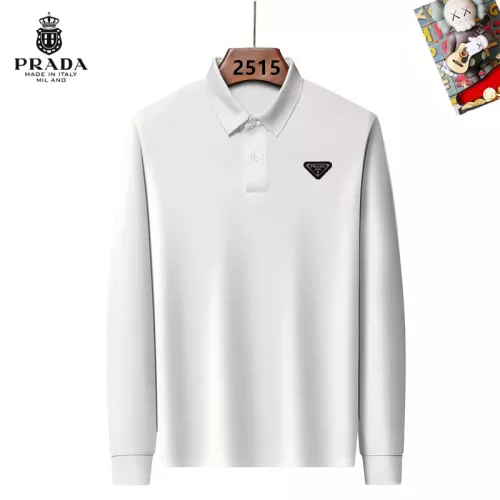 Prada T-Shirts Long Sleeved For Men #1298025