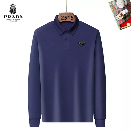 Prada T-Shirts Long Sleeved For Men #1298027