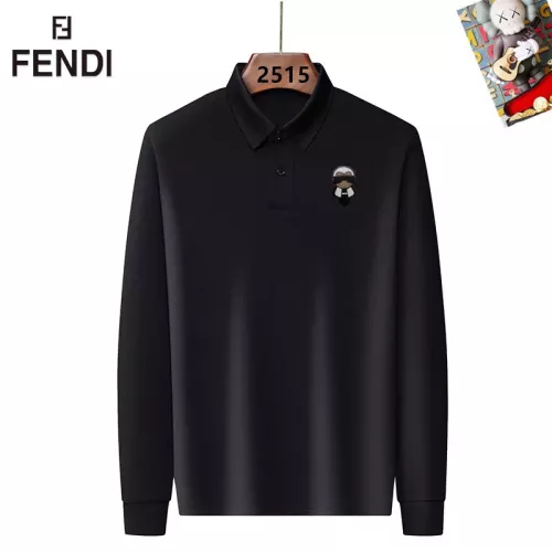 Fendi T-Shirts Long Sleeved For Men #1298047