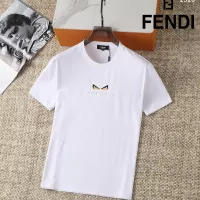 Cheap Fendi T-Shirts Short Sleeved For Men #1290299 Replica Wholesale [$38.00 USD] [ITEM#1290299] on Replica Fendi T-Shirts