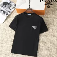 Cheap Prada T-Shirts Short Sleeved For Men #1290305 Replica Wholesale [$38.00 USD] [ITEM#1290305] on Replica Prada T-Shirts