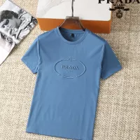 Cheap Prada T-Shirts Short Sleeved For Men #1290321 Replica Wholesale [$38.00 USD] [ITEM#1290321] on Replica Prada T-Shirts