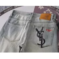 Cheap Yves Saint Laurent YSL Jeans For Men #1290373 Replica Wholesale [$48.00 USD] [ITEM#1290373] on Replica Yves Saint Laurent YSL Jeans