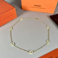 Cheap Hermes Necklaces #1290383 Replica Wholesale [$40.00 USD] [ITEM#1290383] on Replica Hermes Necklaces