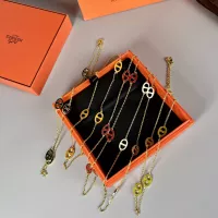 Cheap Hermes Necklaces #1290384 Replica Wholesale [$40.00 USD] [ITEM#1290384] on Replica Hermes Necklaces