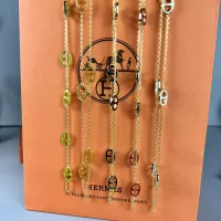 Cheap Hermes Necklaces #1290386 Replica Wholesale [$40.00 USD] [ITEM#1290386] on Replica Hermes Necklaces