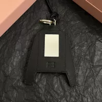 Cheap MIU MIU Key Holder And Bag Buckle #1290586 Replica Wholesale [$52.00 USD] [ITEM#1290586] on Replica MIU MIU Key Holder And Bag Buckle