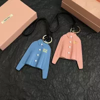 Cheap MIU MIU Key Holder And Bag Buckle #1290587 Replica Wholesale [$52.00 USD] [ITEM#1290587] on Replica MIU MIU Key Holder And Bag Buckle