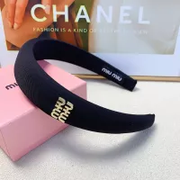 Cheap MIU MIU Headband For Women #1290935 Replica Wholesale [$27.00 USD] [ITEM#1290935] on Replica MIU MIU Headband