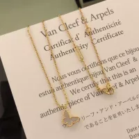 Cheap Van Cleef &amp; Arpels Necklaces For Women #1290959 Replica Wholesale [$25.00 USD] [ITEM#1290959] on Replica Van Cleef &amp; Arpels Necklaces