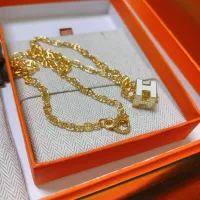 Cheap Hermes Necklaces #1290968 Replica Wholesale [$42.00 USD] [ITEM#1290968] on Replica Hermes Necklaces