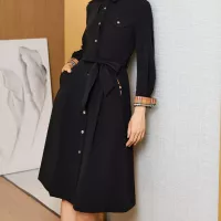 Cheap Burberry Dresses Long Sleeved For Women #1291010 Replica Wholesale [$128.00 USD] [ITEM#1291010] on Replica Burberry Dresses