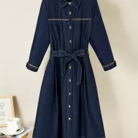 Cheap Burberry Dresses Long Sleeved For Women #1291020 Replica Wholesale [$128.00 USD] [ITEM#1291020] on Replica Burberry Dresses