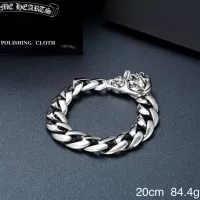 Cheap Chrome Hearts Bracelets For Men #1291079 Replica Wholesale [$52.00 USD] [ITEM#1291079] on Replica Chrome Hearts Bracelets