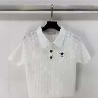 Cheap Christian Dior Sweaters Short Sleeved For Women #1291143 Replica Wholesale [$80.00 USD] [ITEM#1291143] on Replica Christian Dior Sweaters