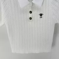 Cheap Christian Dior Sweaters Short Sleeved For Women #1291143 Replica Wholesale [$80.00 USD] [ITEM#1291143] on Replica Christian Dior Sweaters