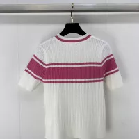 Cheap MIU MIU Sweater Short Sleeved For Women #1291160 Replica Wholesale [$80.00 USD] [ITEM#1291160] on Replica MIU MIU Sweater