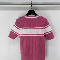 Cheap MIU MIU Sweater Short Sleeved For Women #1291169 Replica Wholesale [$80.00 USD] [ITEM#1291169] on Replica MIU MIU Sweater